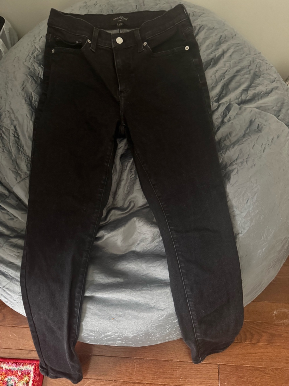 Banana Republic Black Skinny Jeans - Stretch Denim